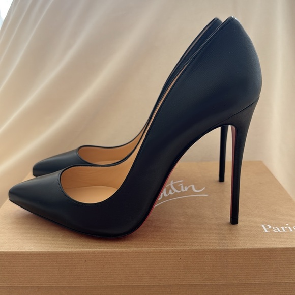 Christian Louboutin Pigalle Black Heels - Picture 7 of 11